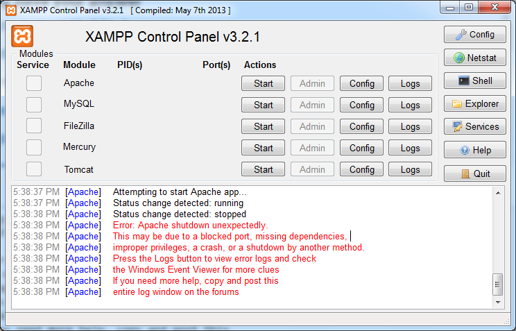 MySQL is Not Starting in XAMPP — How to Fix It?